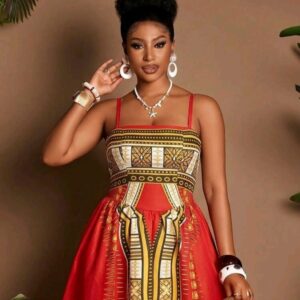 robe-longue-dashiki-rouge-dakar-maternita